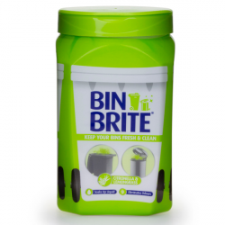 Bin Brite Prášek pro neutralizaci zápachu z koše Citronella & Lemongrass 500g