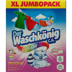 Waschkonig Color prací prášek na barevné prádlo 100PD 6kg