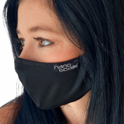 NANO rouška (2-vrstvá s kapsou a klipem)