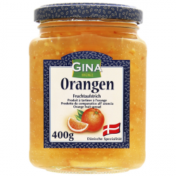 Gina Orange fruit spread ovocná pomazánka z pomerančů 400 g