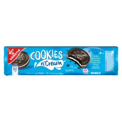 GG Cookies&Cream sušenky s vanilkovou náplní 176g