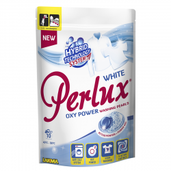 Perlux Oxy Power prací perly na bílé prádlo 10ks