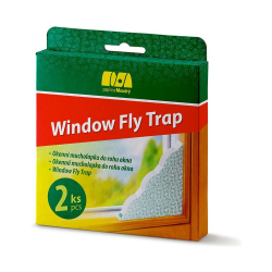Moudrý Window Fly Trap Okenní mucholapka do rohu okna 2 ks