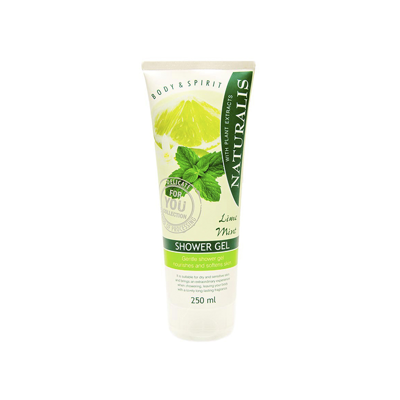 Naturalis sprchový gel Lime and Mint 250ml