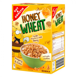 GG Honey Wheat pšeničné lupínky s medem 750g