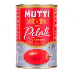MUTTI Pelati celá masitá loupaná rajčata 400g