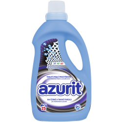 AZURIT prací gel na černé a tmavé prádlo se svěží vůní 25 dávek