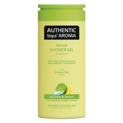 Authentic Toya Aroma Ice Lime & Lemon aromatický sprchový gel 400 ml