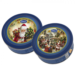 Máslové sušenky Christmas box - Mikuláš 454g