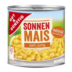 GG Sonnen Mais - mladá kukuřučná zrna obsah 330g , pevný podíl 285g