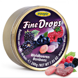Fine Drops Lesní ovoce Bonbony 200 g
