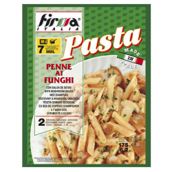 Italské těstoviny Penne al Funghi kompletní balení na 2 porce 175g