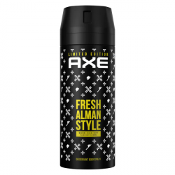 Axe Deodorant Bodyspray Fresh Alman Style 150ml