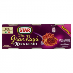 Sugo Star italské masové ragů na těstoviny Extra Gusto 3x100g