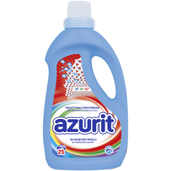 AZURIT prací gel na barevné prádlo se svěží vůní 25 dávek