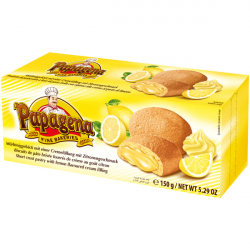 Papagena Sušenky plněné citronovým krémem 150g