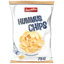 Snackline Hummus Chips s mořskou solí 75g