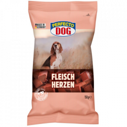 Perfecto Dog Fleischherzen masová srdíčka 150g